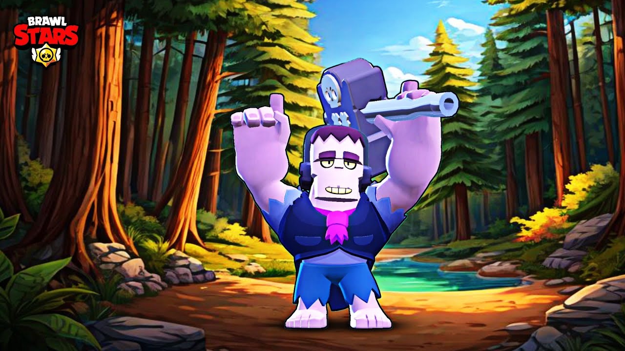 FRANK CHARACTER FULL MAX GAMEPLAY IN BRAWL STARS