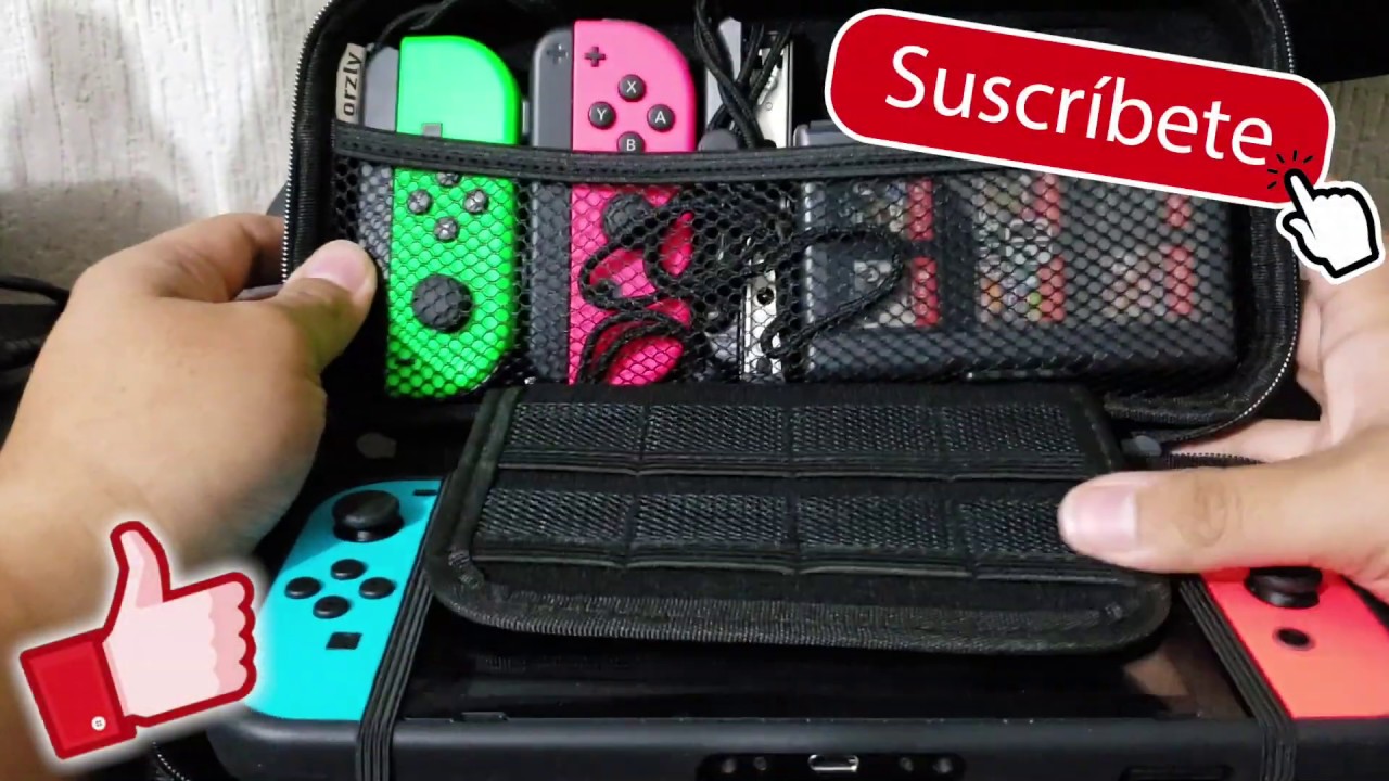 ¡El mejor kit para Nintendo Switch (estuche, case y accesorios...)!