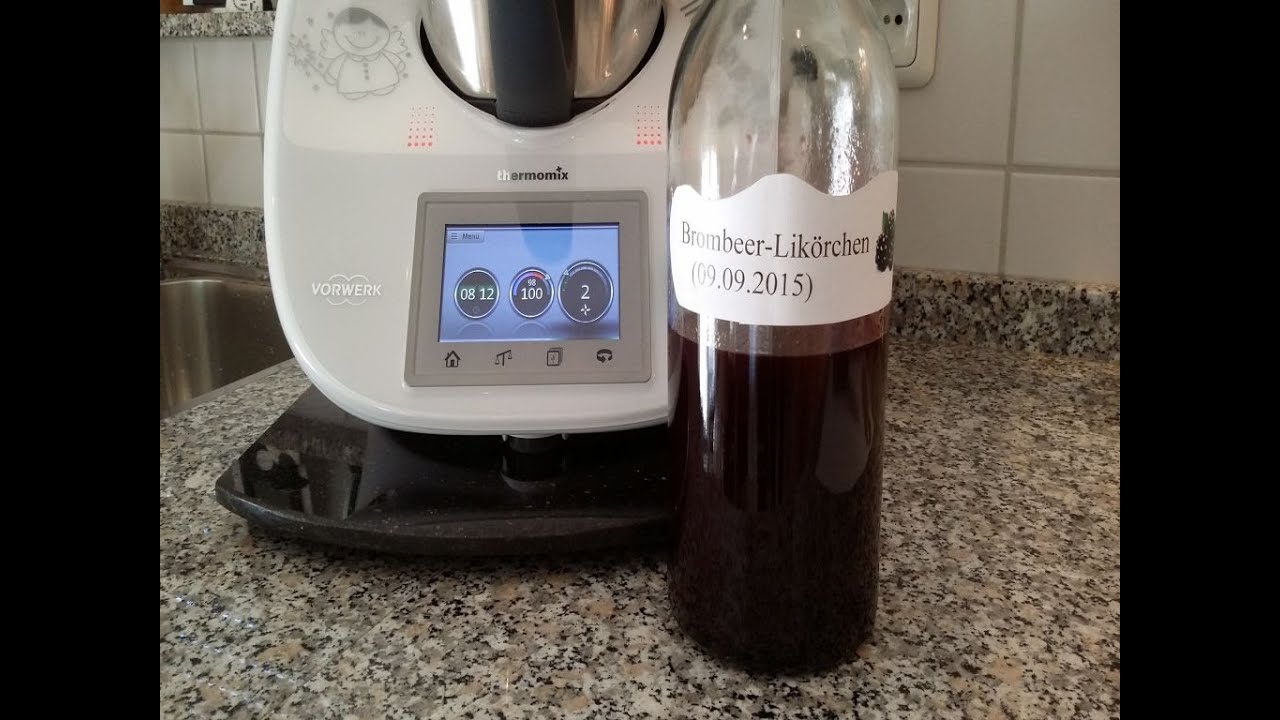 Vorwerk Thermomix® TM 5® Brombeer Likörchen