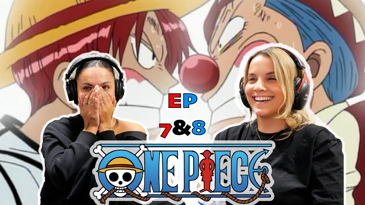 Buggy and Shanks Were CREWMATES?! Aussie Sisters React to One Piece Ep 7 & 8