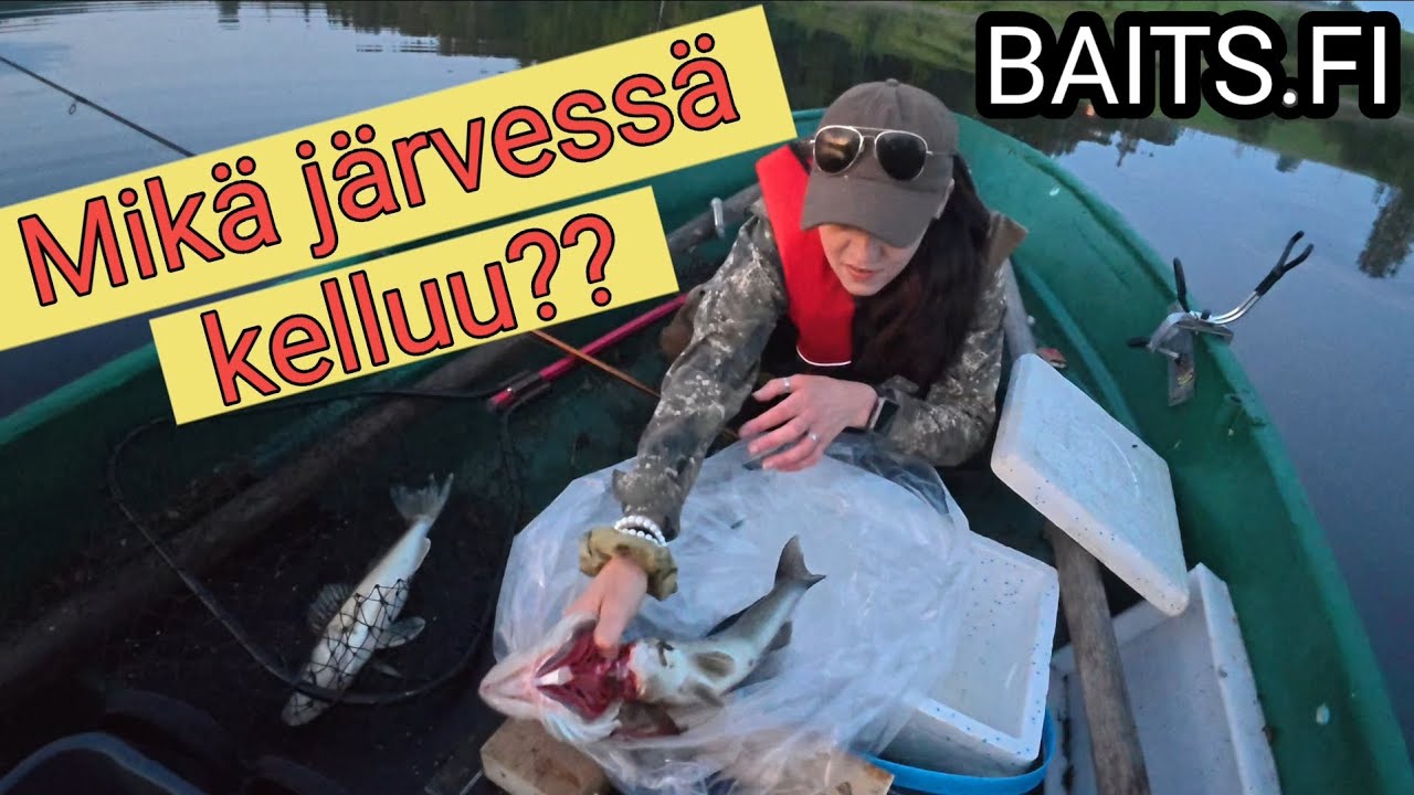 Kuhan kalastusta ja omituinen kelluja...🇫🇮🎣