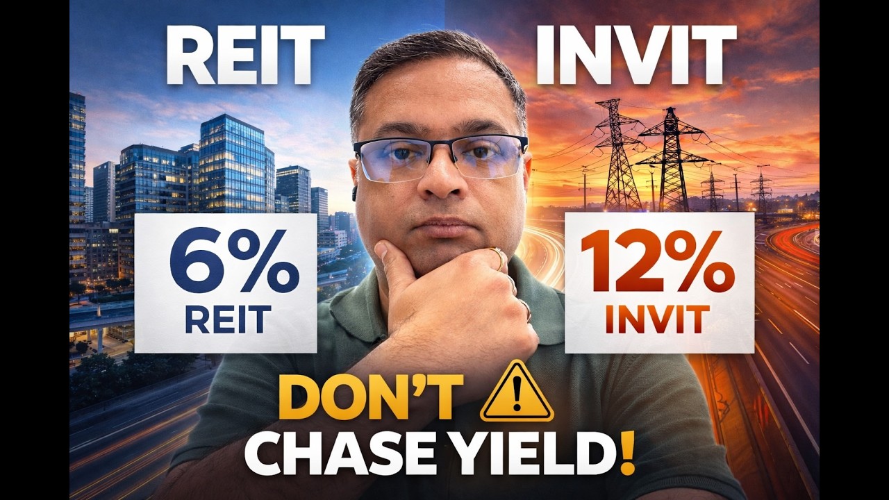 REIT против INVIT: доходность 6% против 12%.