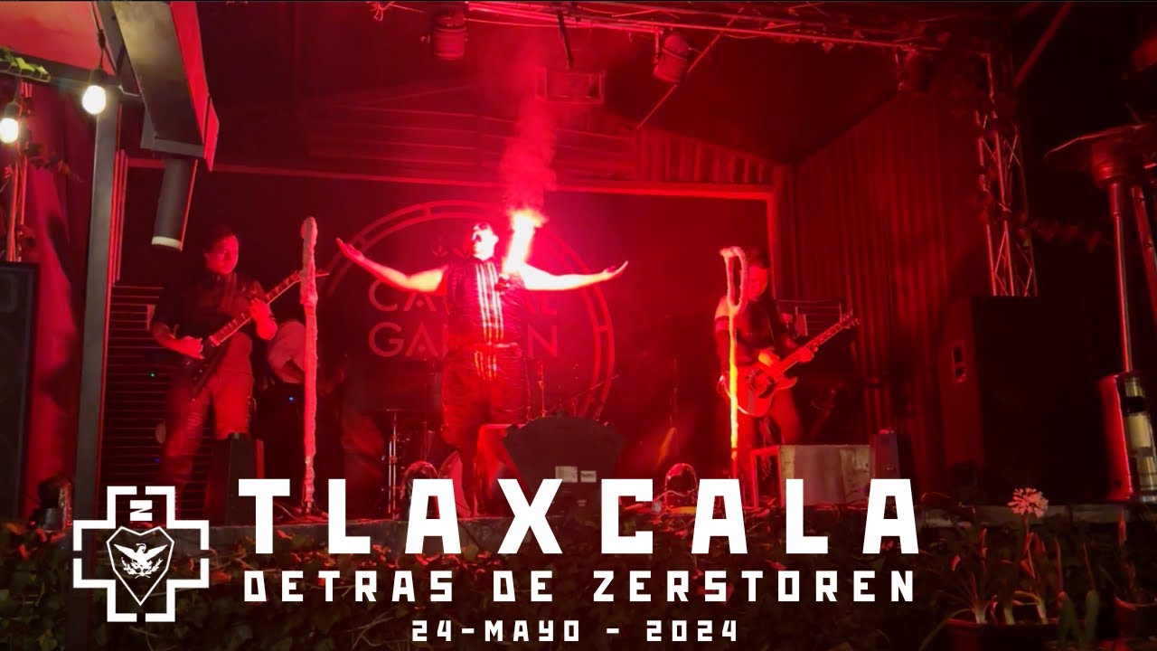 Zerstören Tributo a Rammstein - Tlaxcala (Detrás de Zerstören)