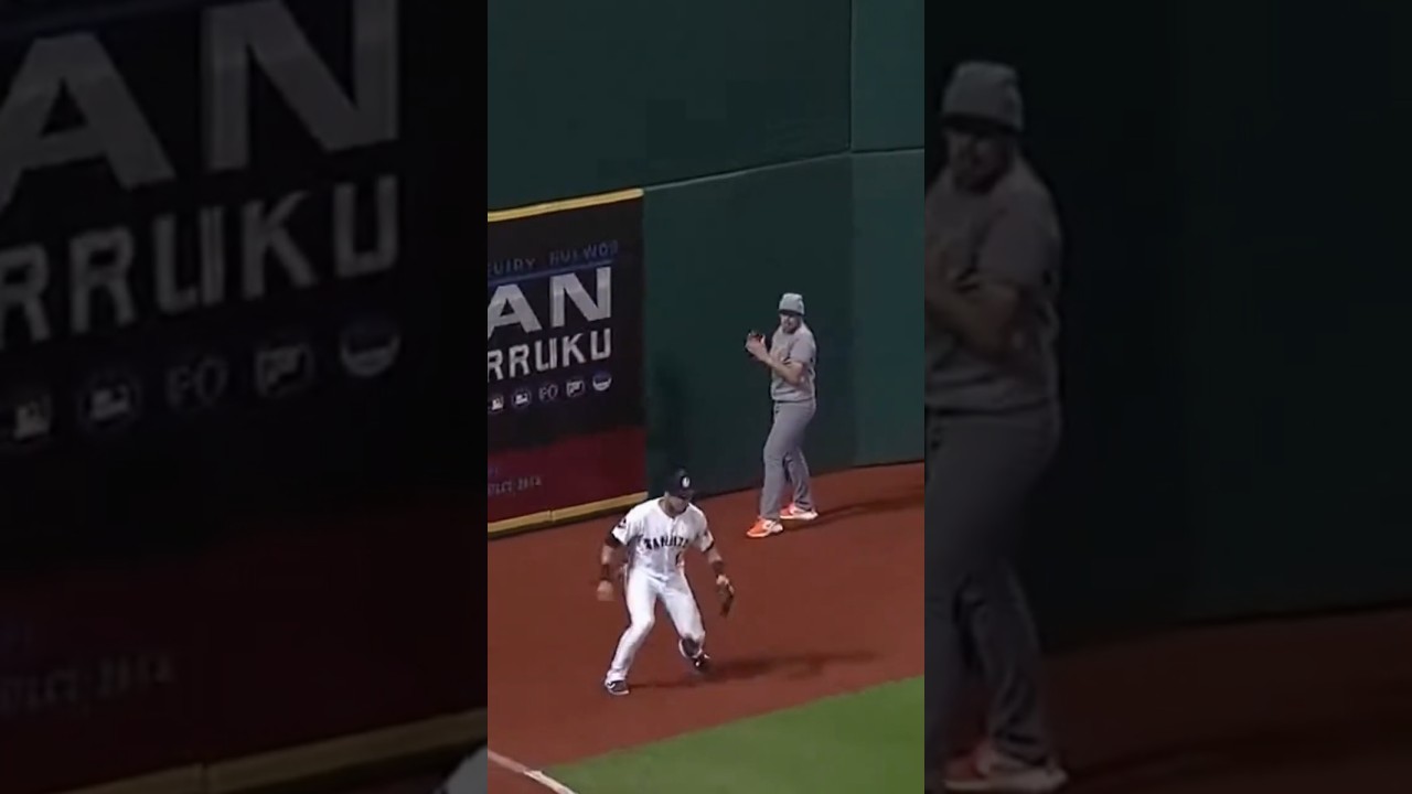 This Was a Normal Fly Ball Until THIS Happened 😳