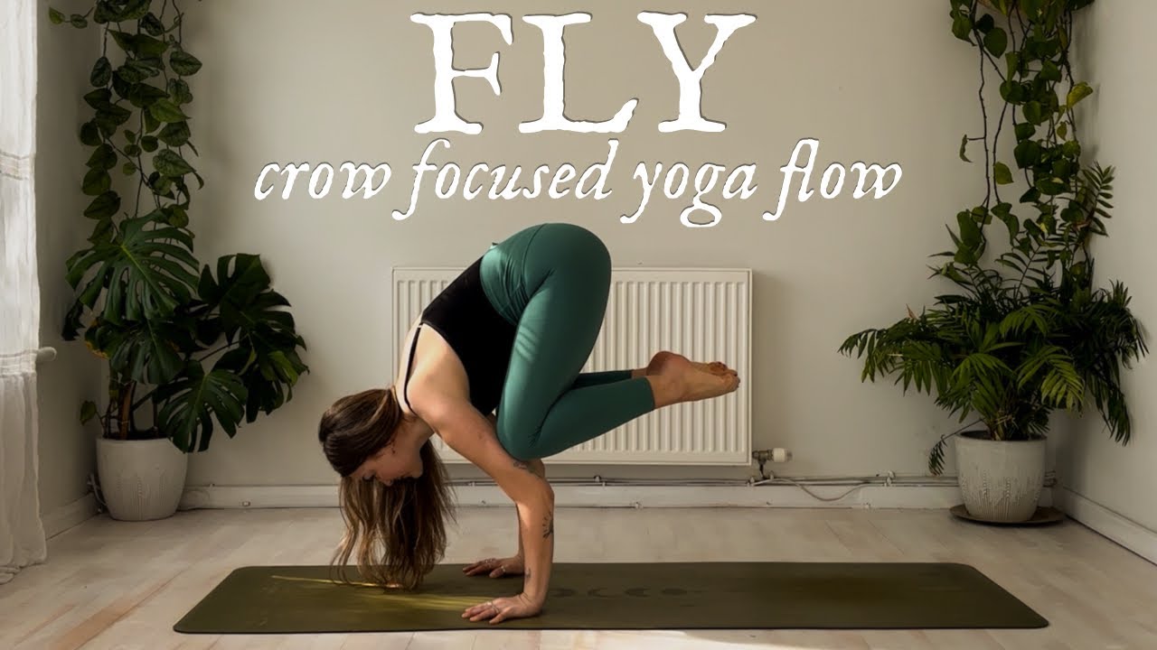FLY! | Crow Focused Yoga Flow | Fun, Spicy, & Magical ♥️