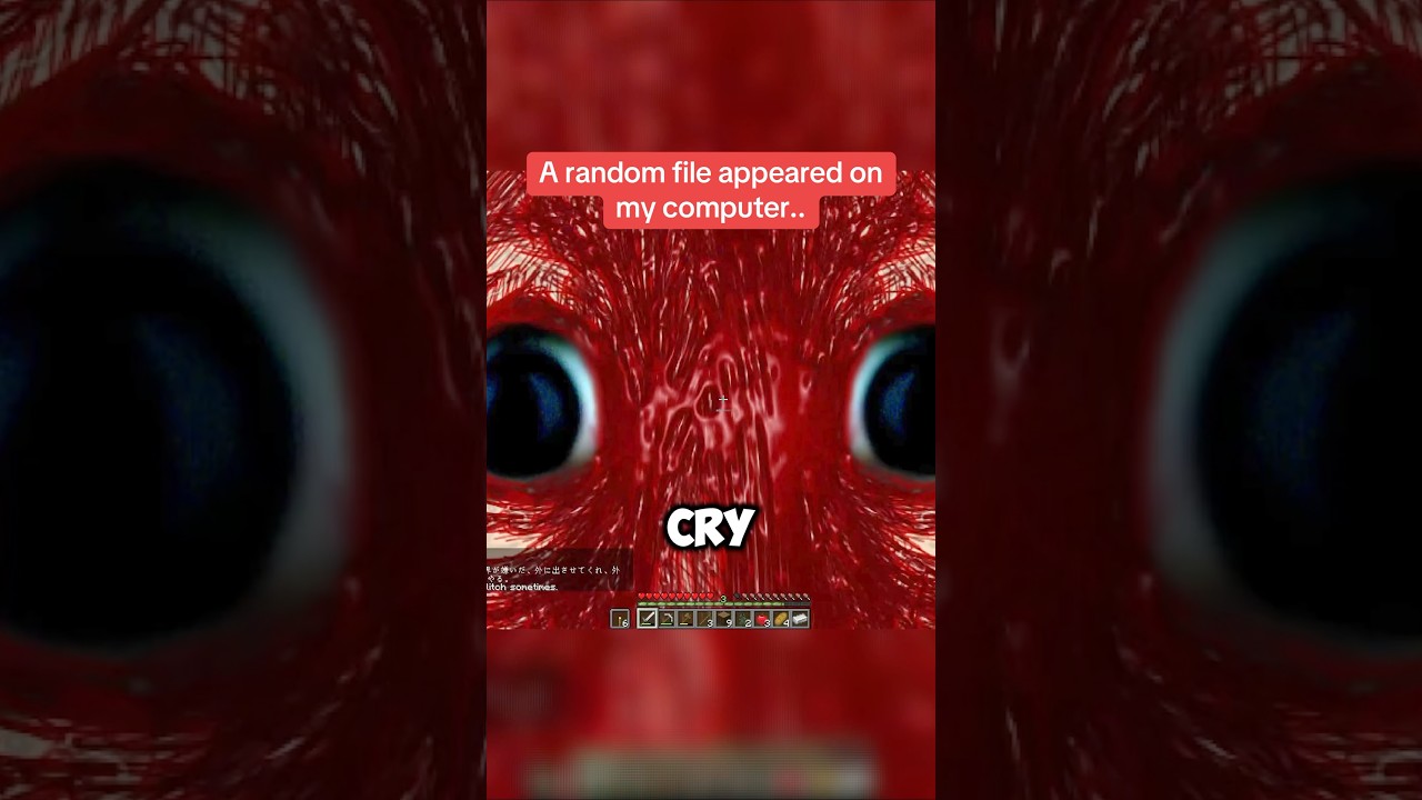 A random file appeared on my computer.. (Inside The System Horror Mod)