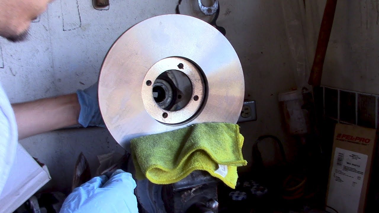 Installing vented disc brakes on your DeLorean