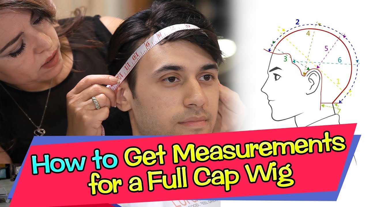 How to Get Head Measurements for a Full Cap Wig | DIY Guide by Lordhair