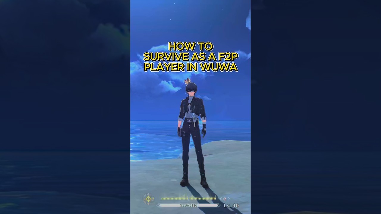 How to survive WuWa as F2P 💀 #wutheringwaves #wuwa  #gacha #animegame #f2p #gaming #ciaccona #kuro