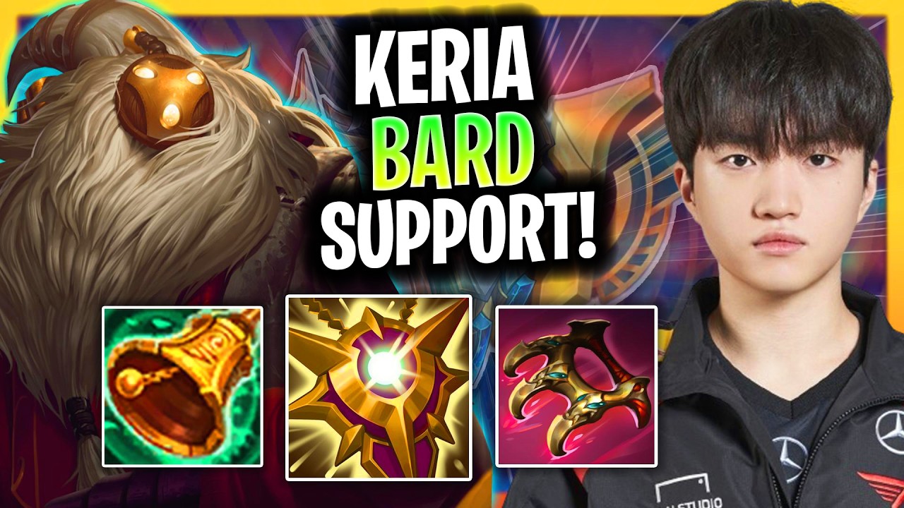 T1 KERIA PLAYS HIS ICONIC BARD SUPPORT! | T1 Keria Plays Bard Support vs Nautilus! | Season 2026