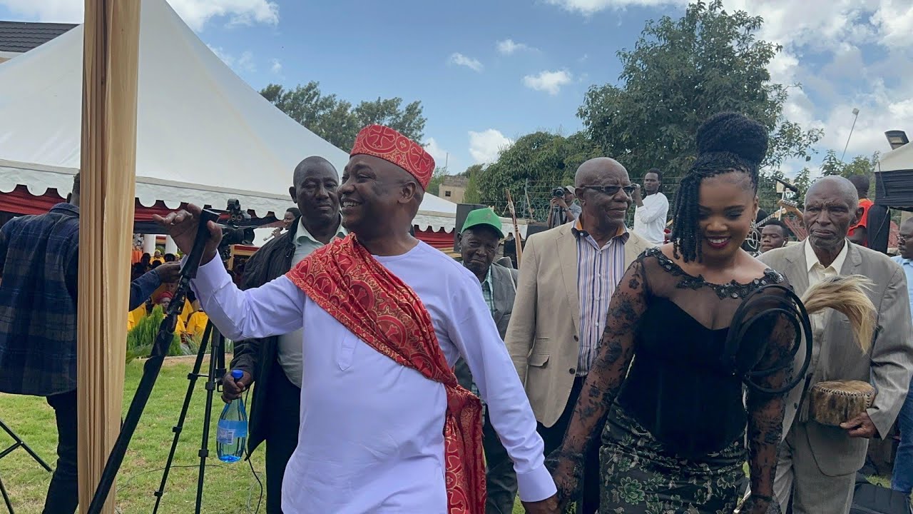KEN WA MARIA PERFORMING DURING AUGUSTUS KYALO INSTALLATION CEREMONY YA MBAI YA ANZAUNI CLAN ..... .