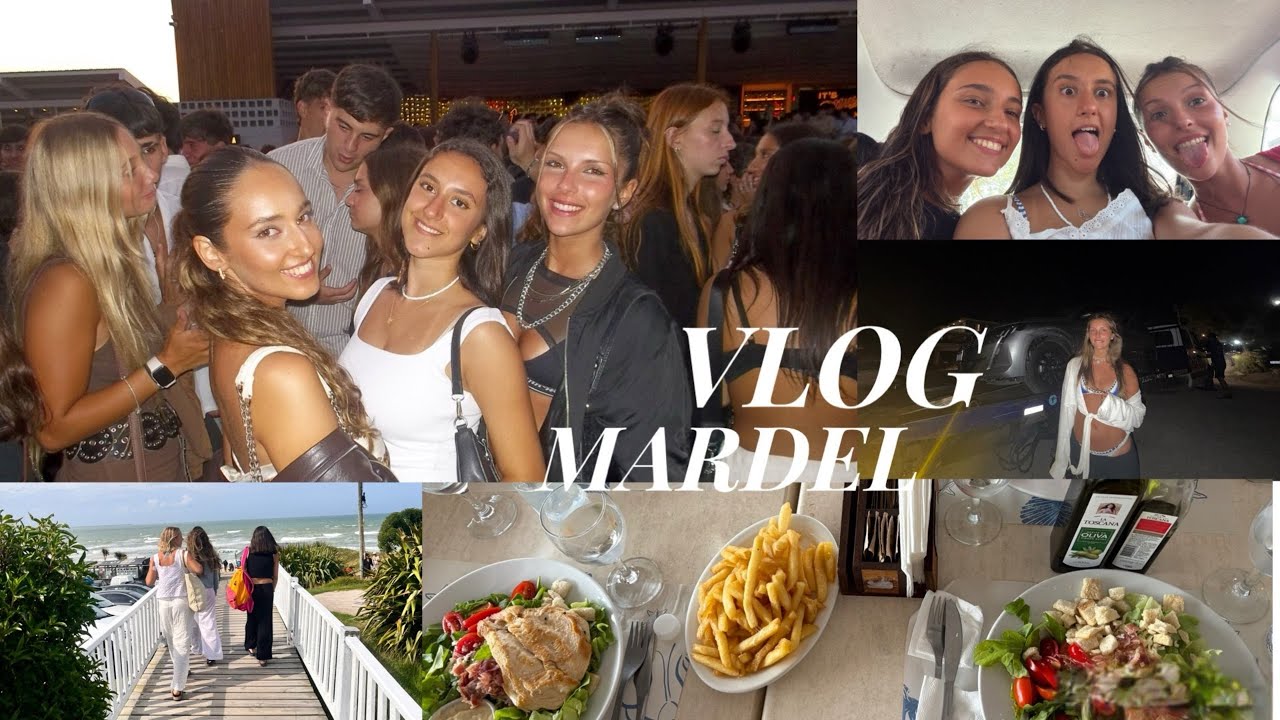 Vlog MDQ 🧿🌊| playa, fiestas, risas… y un choque