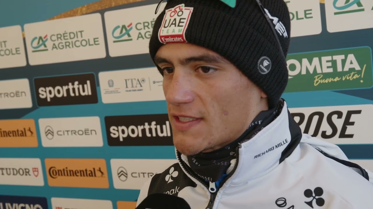 Isaac del Toro - Entrevista en la llegada - Etapa 5 - Tirreno-Adriatico 2026