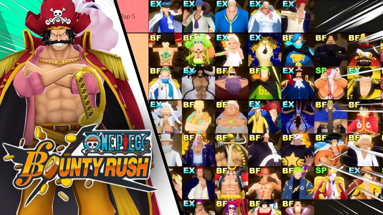 One Piece Bounty Rush Tier List Before The 6.5 Anniversary
