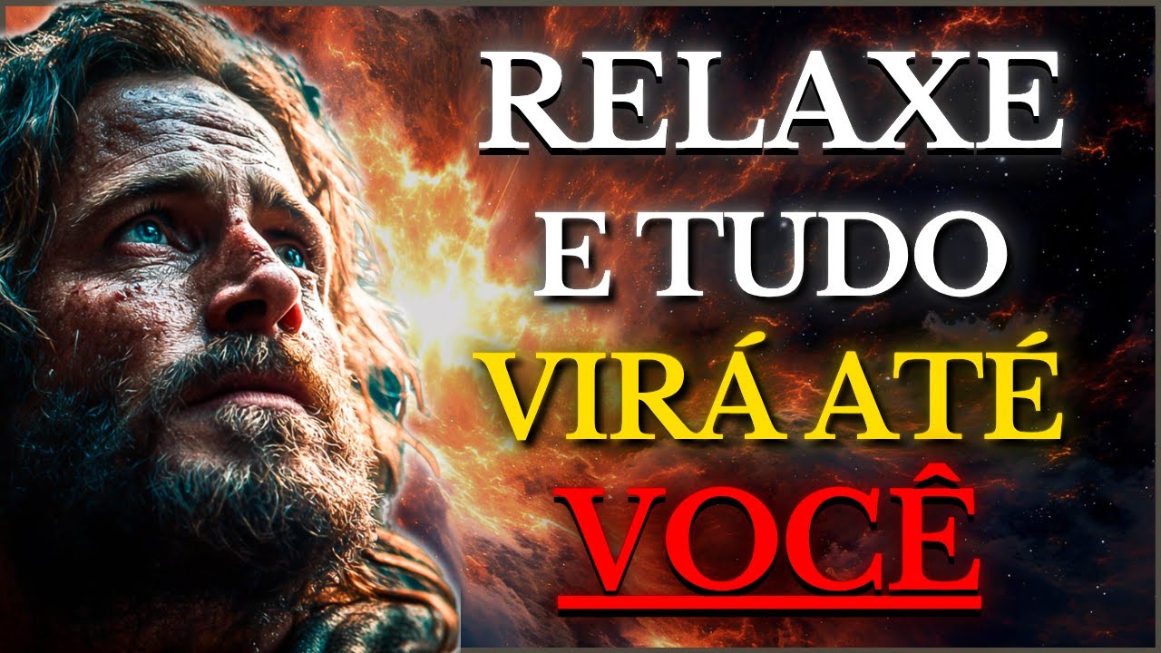 DEUS TE DIZ HOJE: RELAXE E CONFIE, TUDO CHEGAR&Aacute; NO MOMENTO PERFEITO DE DEUS