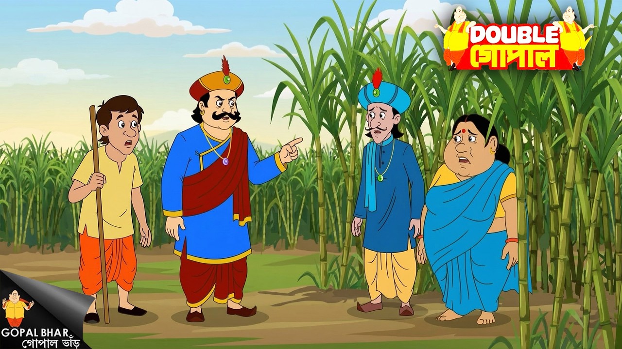 যখন রাজা ও গোপাল আখ ক্ষেতে মন্ত্রী ও রাণীকে ধরে ফেলেন | Gopal Bhar| গোপাল ভর | New Episode 2026