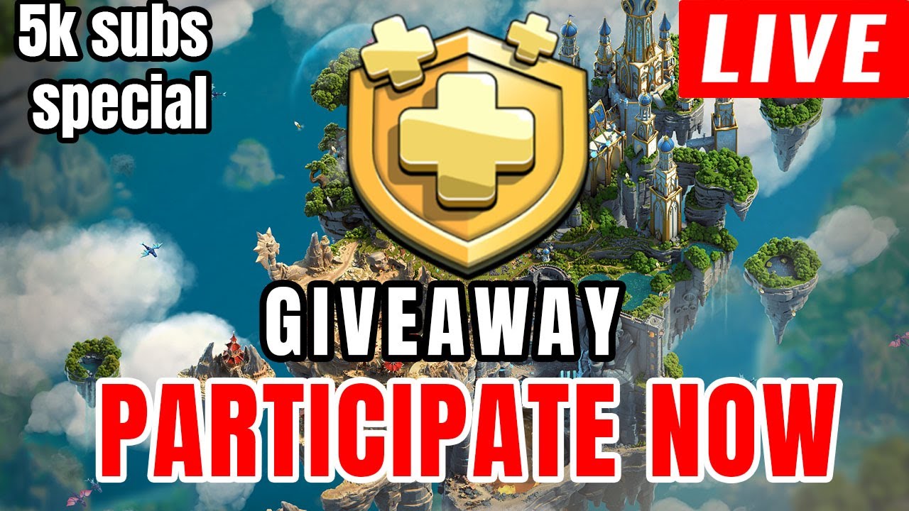 2 GP Giveaway || 5k Subs Special || Clash Of Clans
