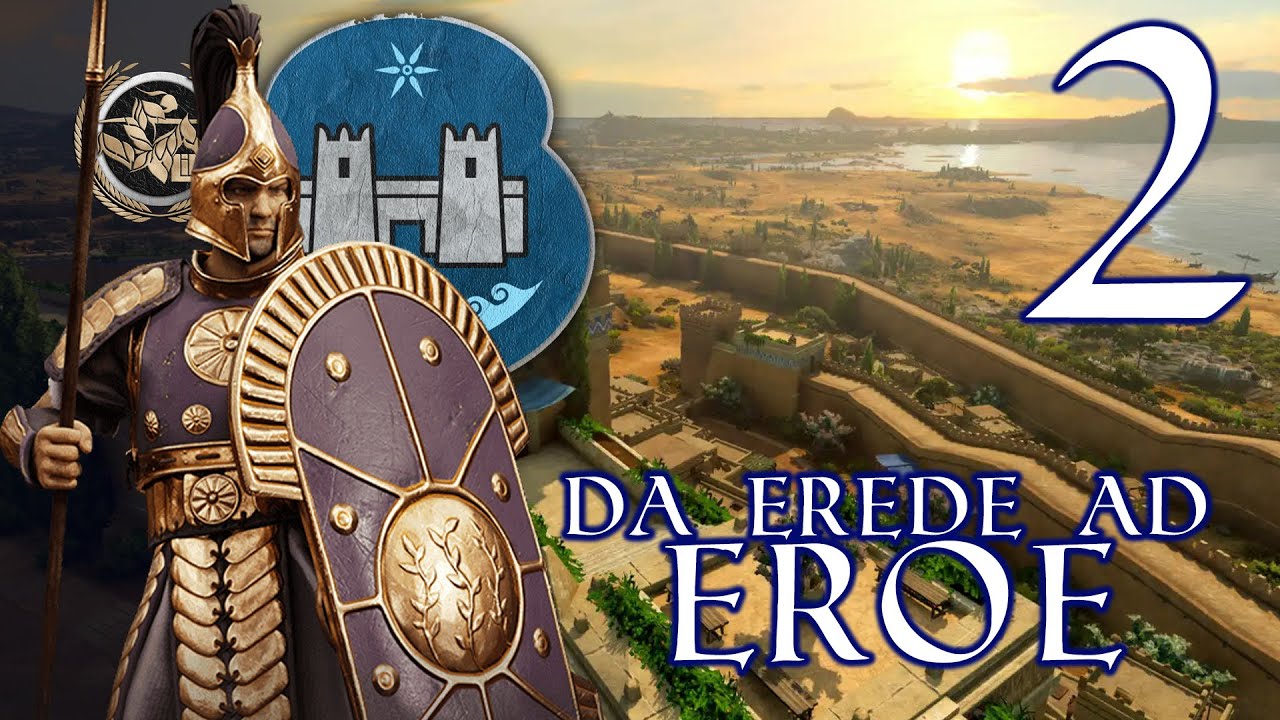 DA EREDE A EROE LEGGENDARIO | Troia #2 | Total War Pharaoh Dynasties [ Agony Mod ]