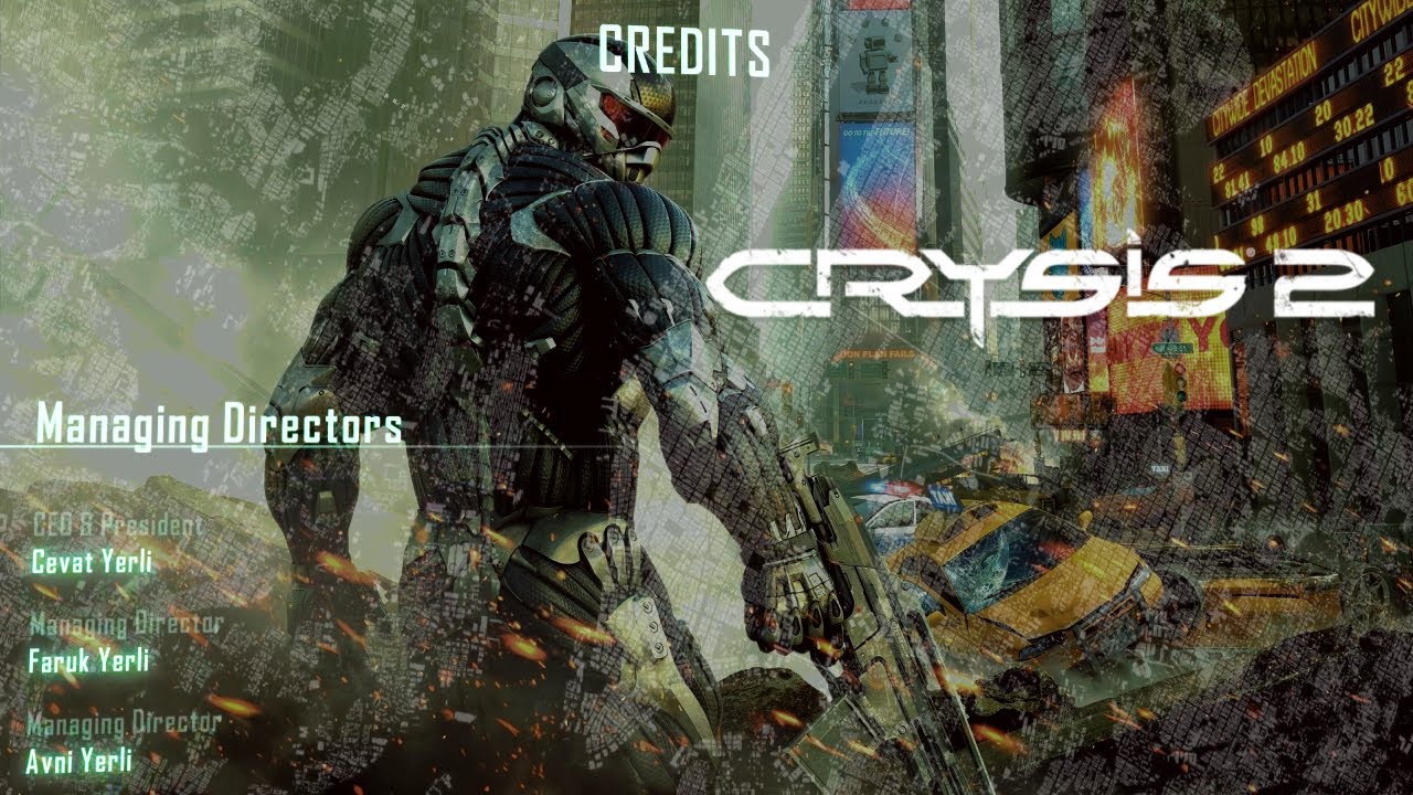 Crysis 2 - Ending Credits