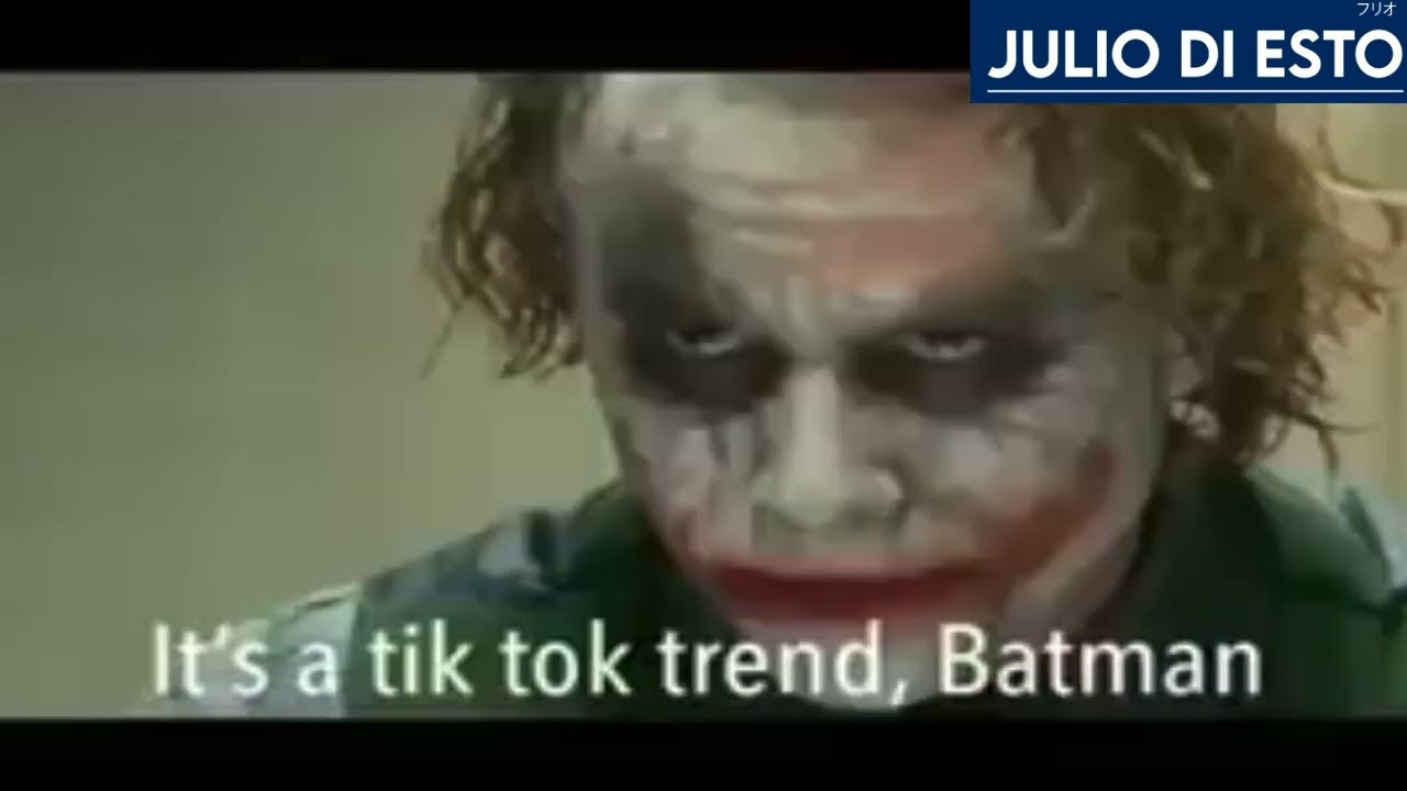 ¡ES UN TREND DE TIKTOK, BATMAN!