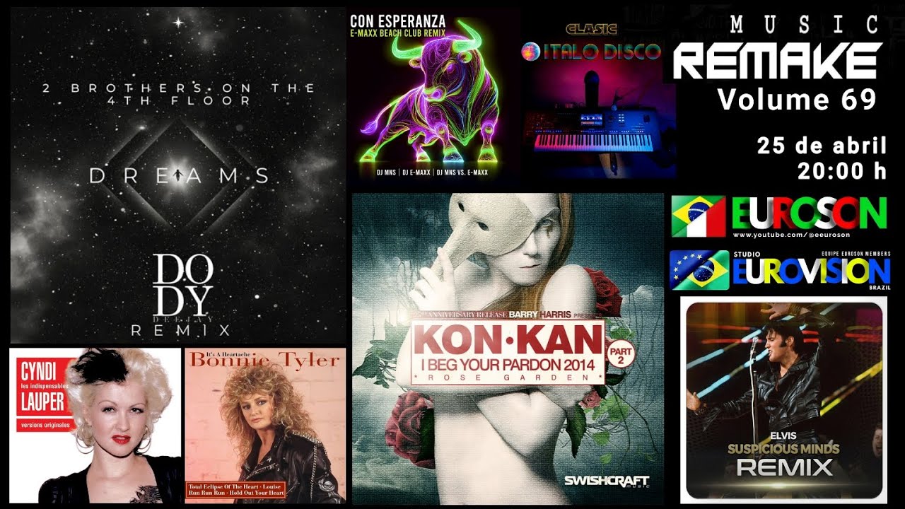 LV - EUROson - REMAKE 69 - 25/04/2025 - 20:00 h #italodisco #eurodisco #disco #italohits