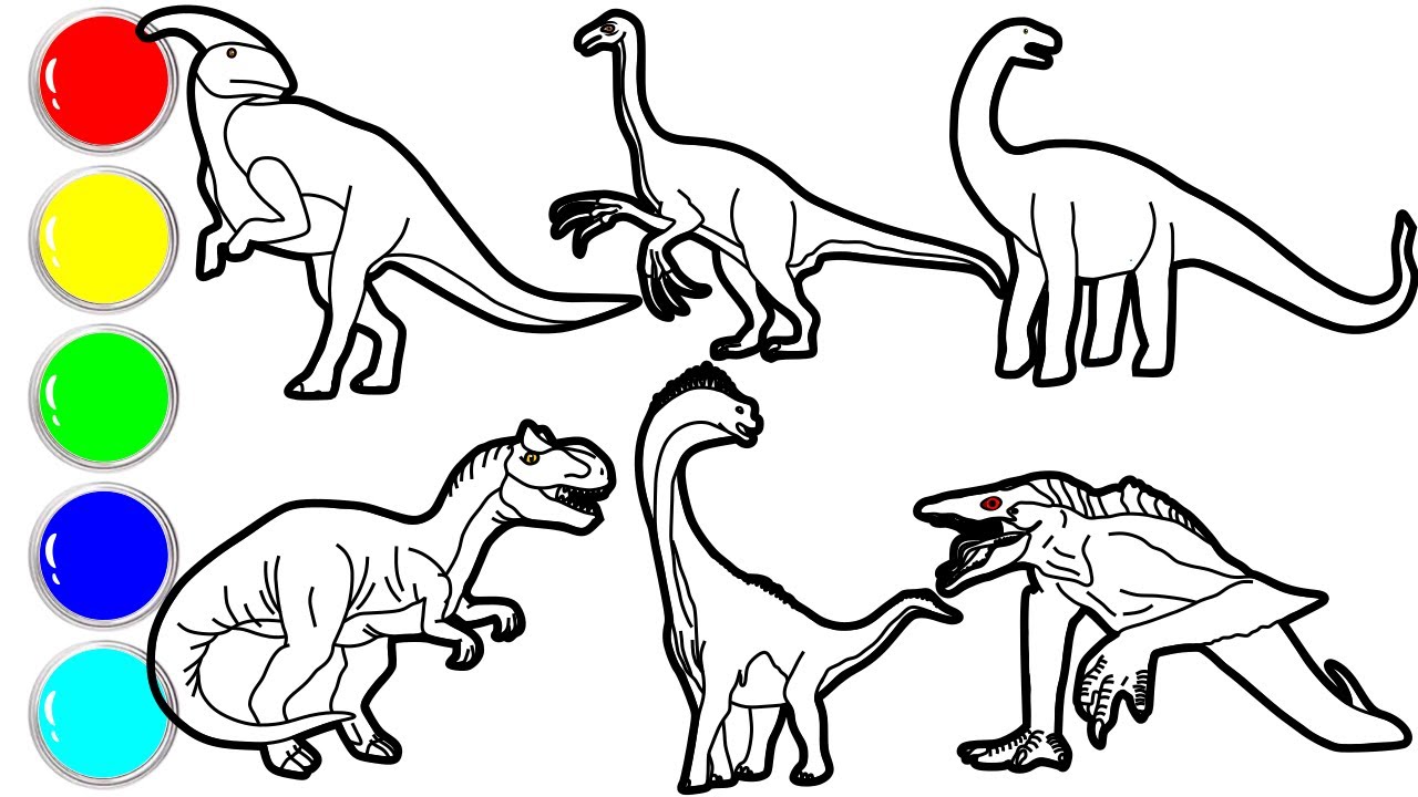 Draw Amazing Dinosaurs & Prehistoric Animals in Just Minutes!  Parasaurolophus, Therizinosaurus