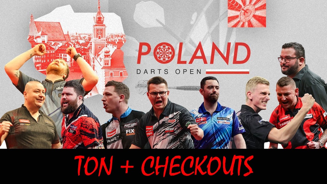 2026 Poland Darts Open Every Ton + Checkout
