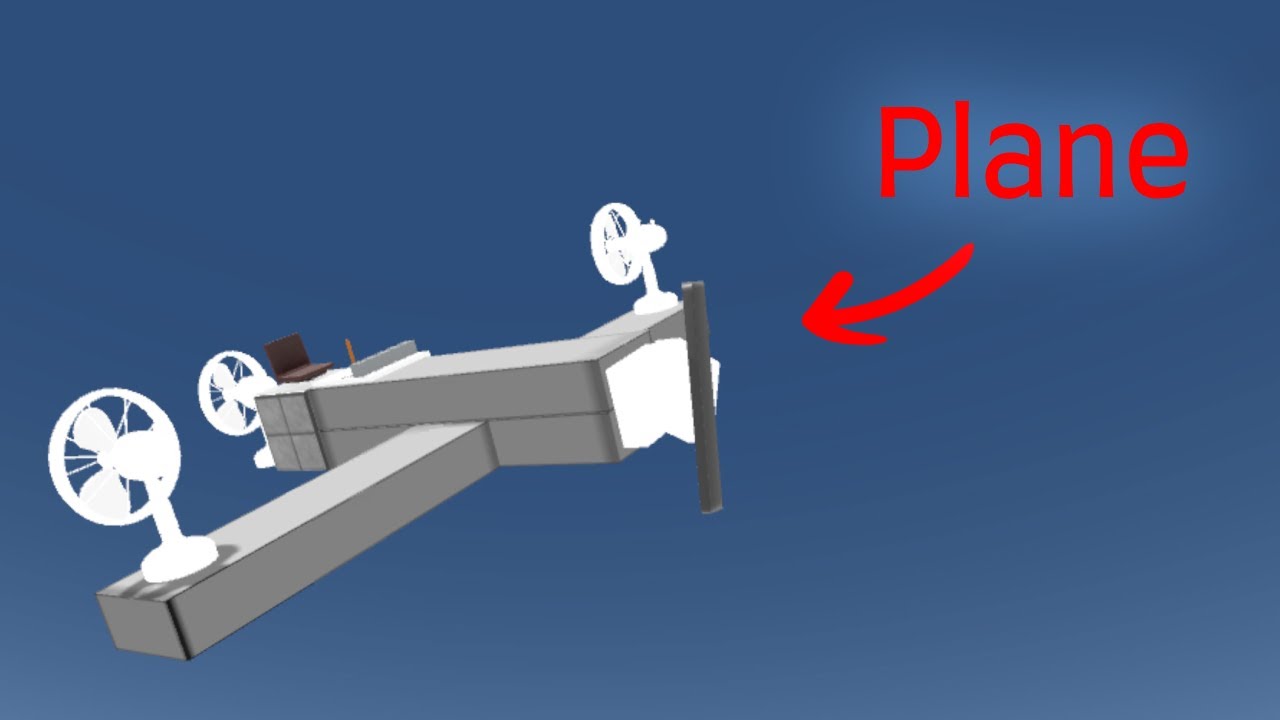 How To Make A Working Plane In DOWNSHOT (800 Subscriber Special)