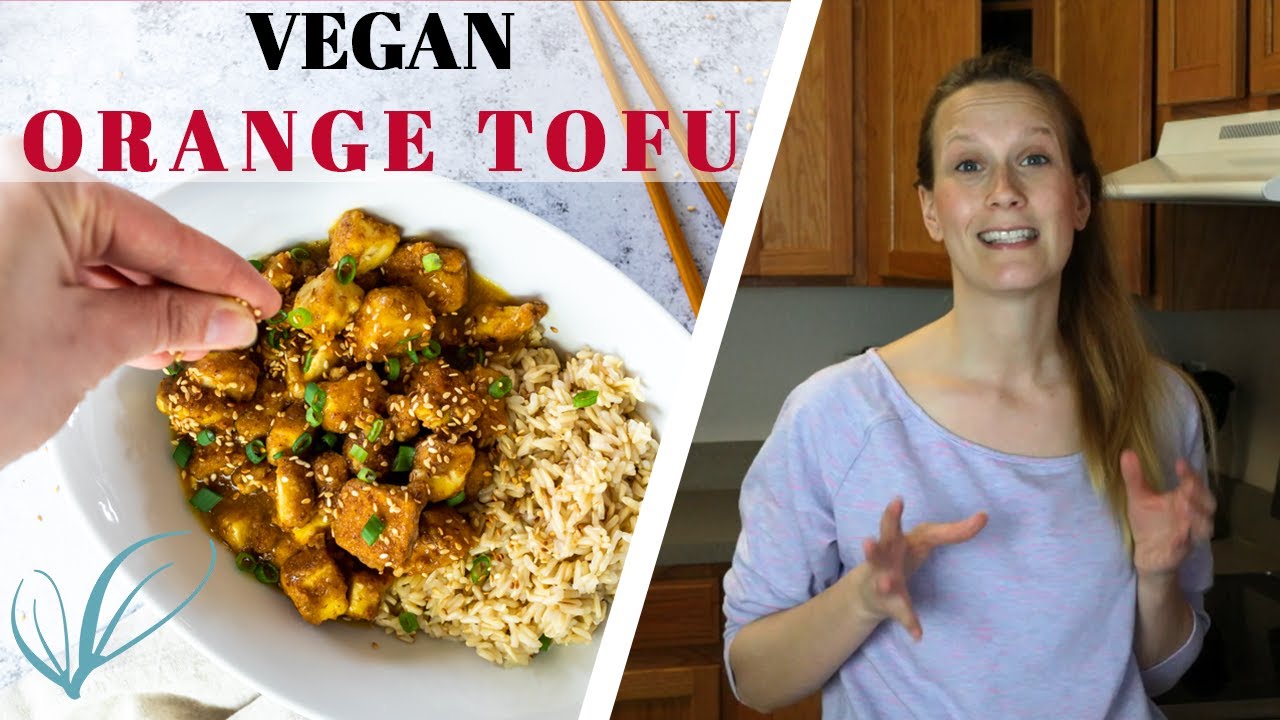 Vegan Orange Tofu Recipe (Vegan Takeout)