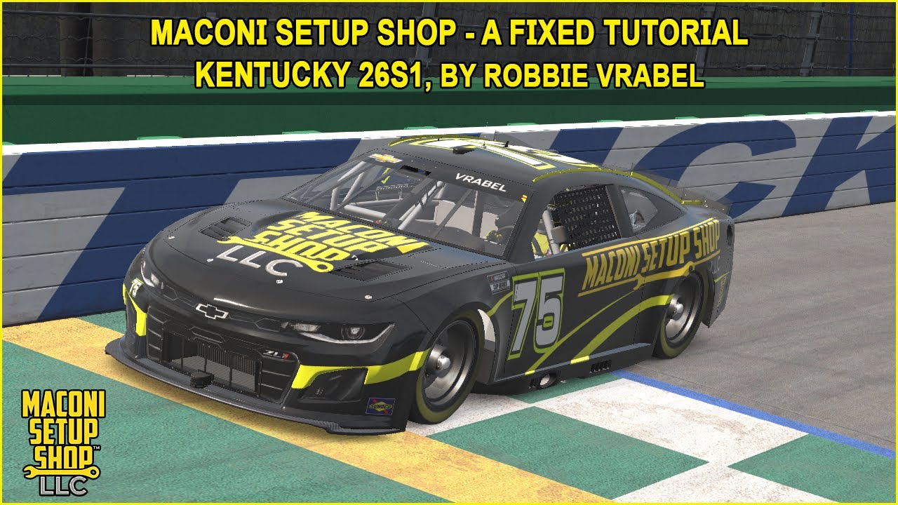 Руководство по квалификации и гонке 26S1 в iRacing Maconi A-Fixed Kentucky