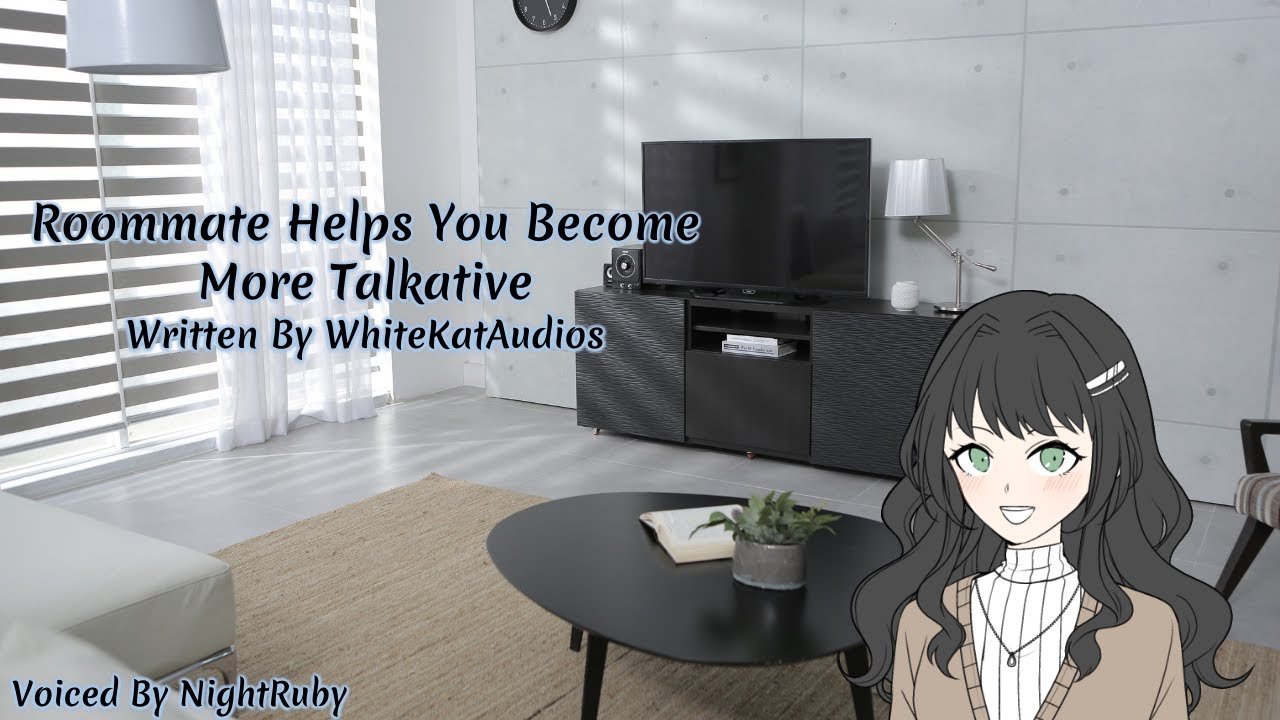 [F4A] Roommate Helps You Become More Talkative [Confession][Shy Neko Listener][Headpats]ASMR Rolplay