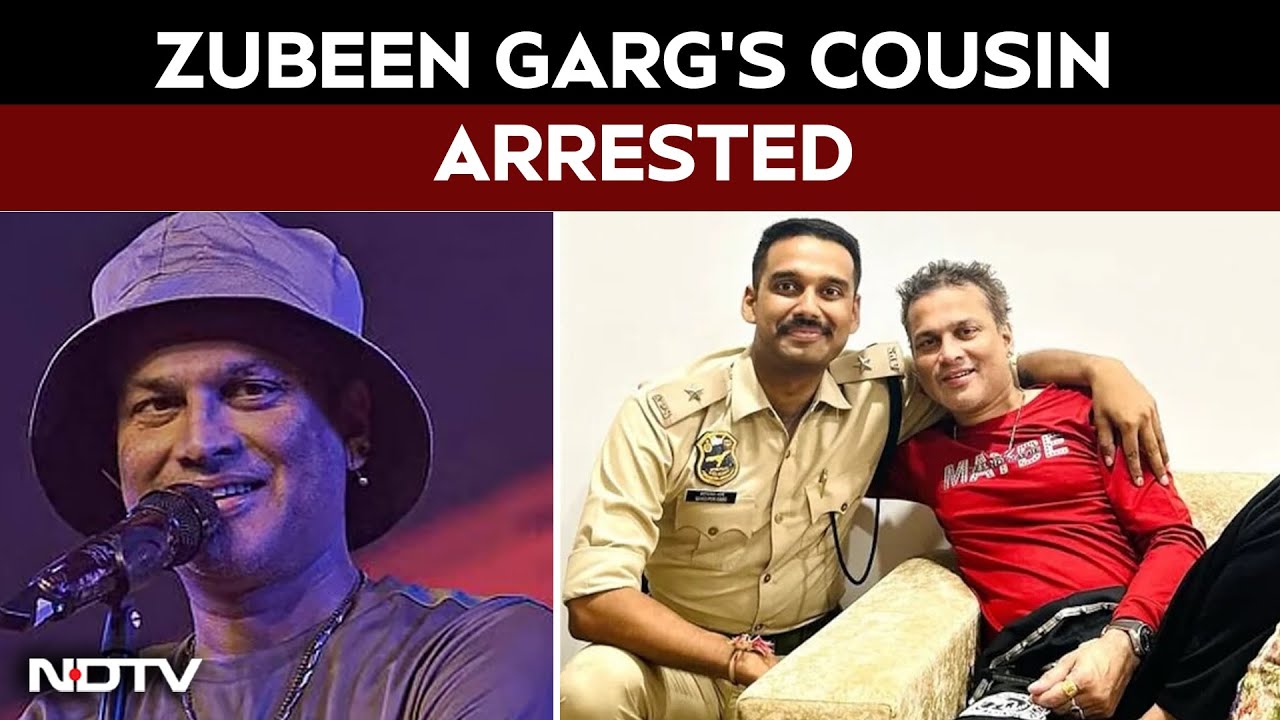 Zubeen Garg Death News | Zubeen Garg's Cop Cousin, Who Was At Singapore Yacht Party, Arrested