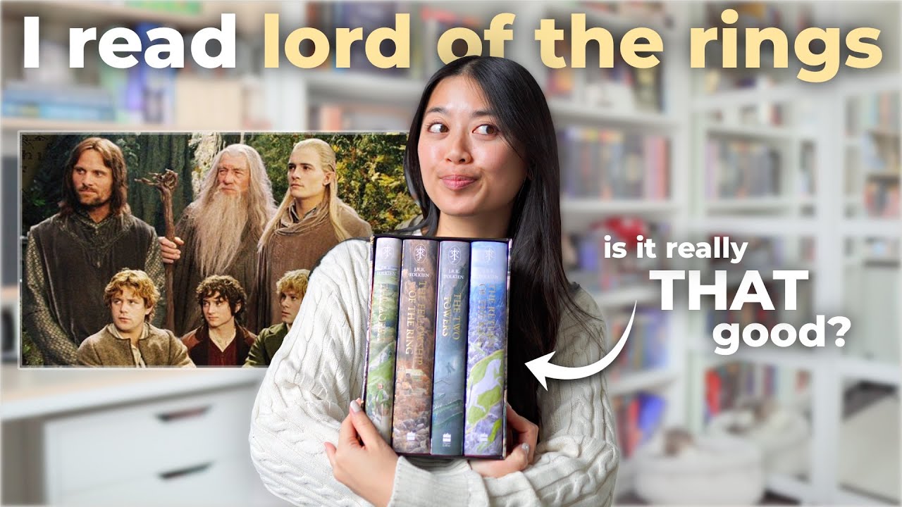 I read the most influential fantasy series of all time (Lord of the Rings vlog) 📚🧝🏻‍♀️