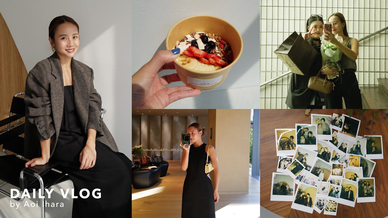 【３日間Vlog】最近Getしたアイテム紹介やシールームコラボの展示会など🧥✨