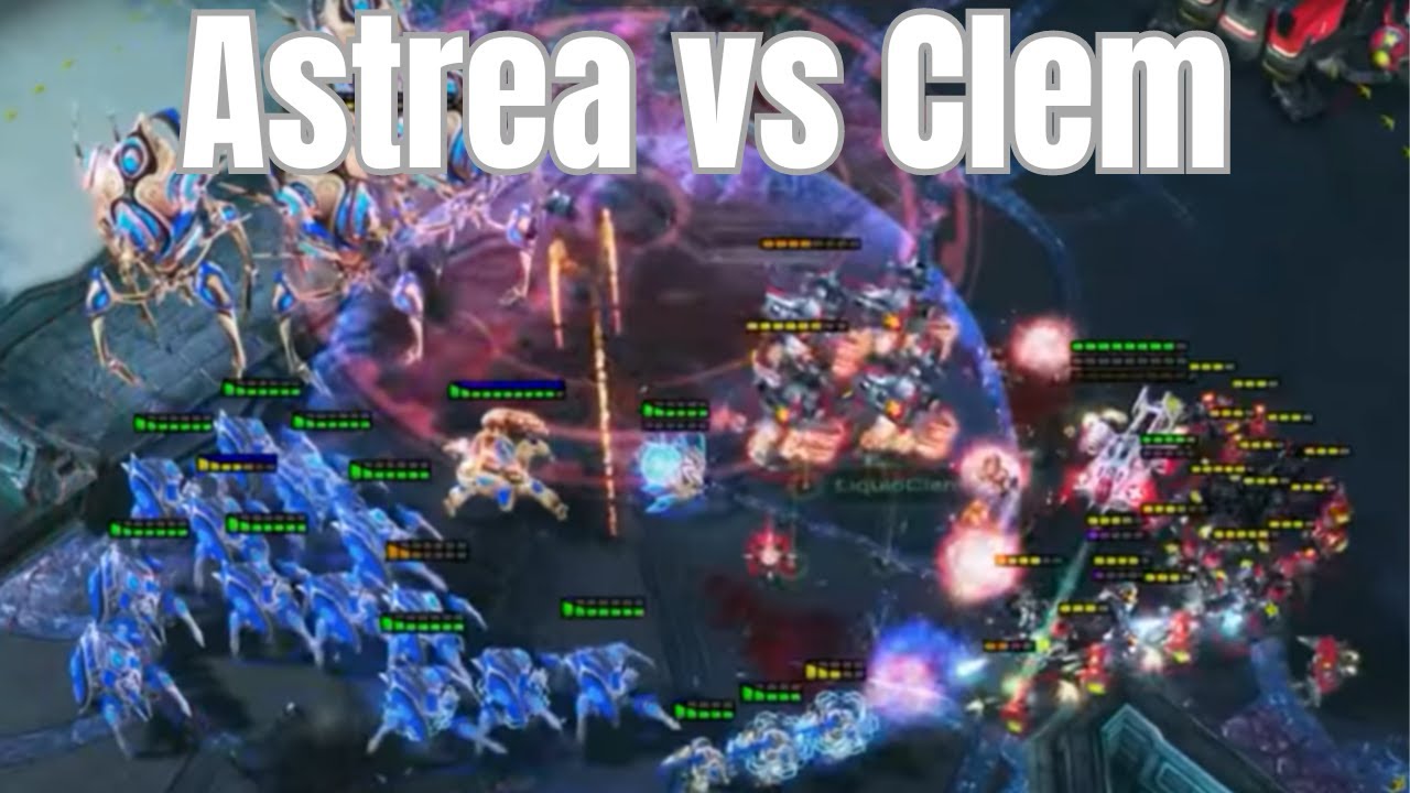 Astrea Challenges Clem in this StarCraft 2 Weekly Cup