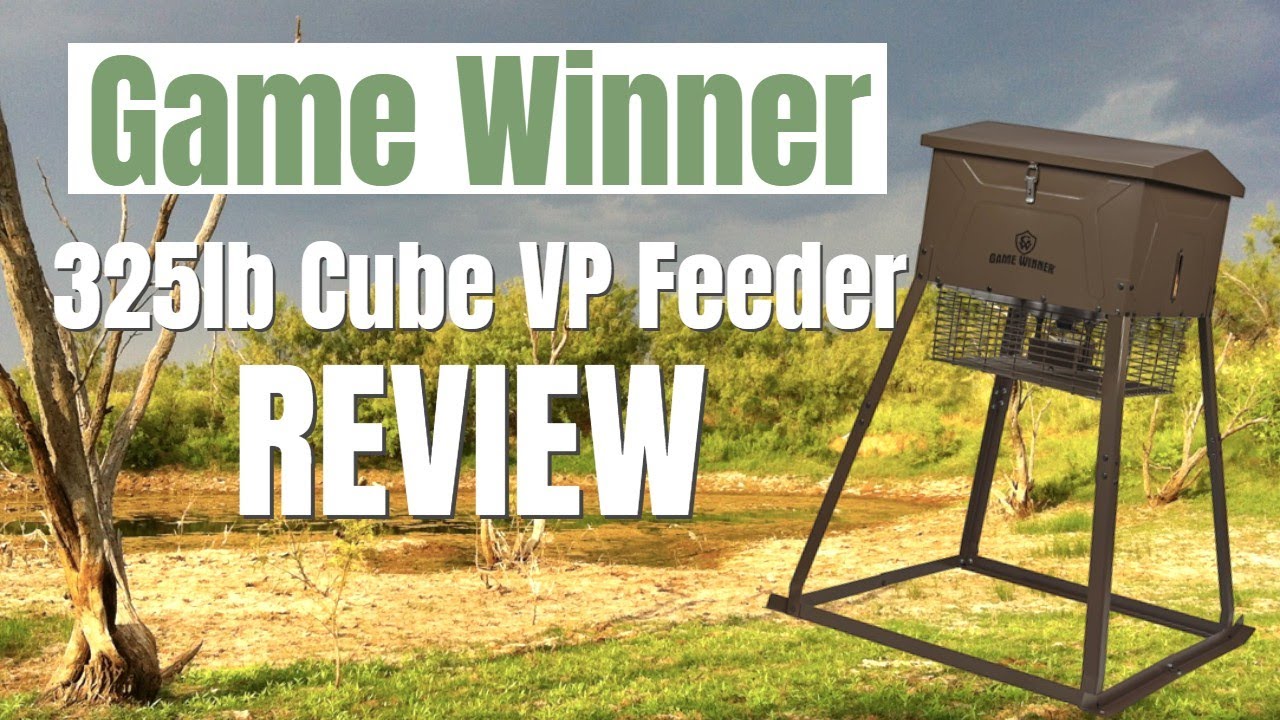 Game Winner 325lb Cube VP Feeder Review!