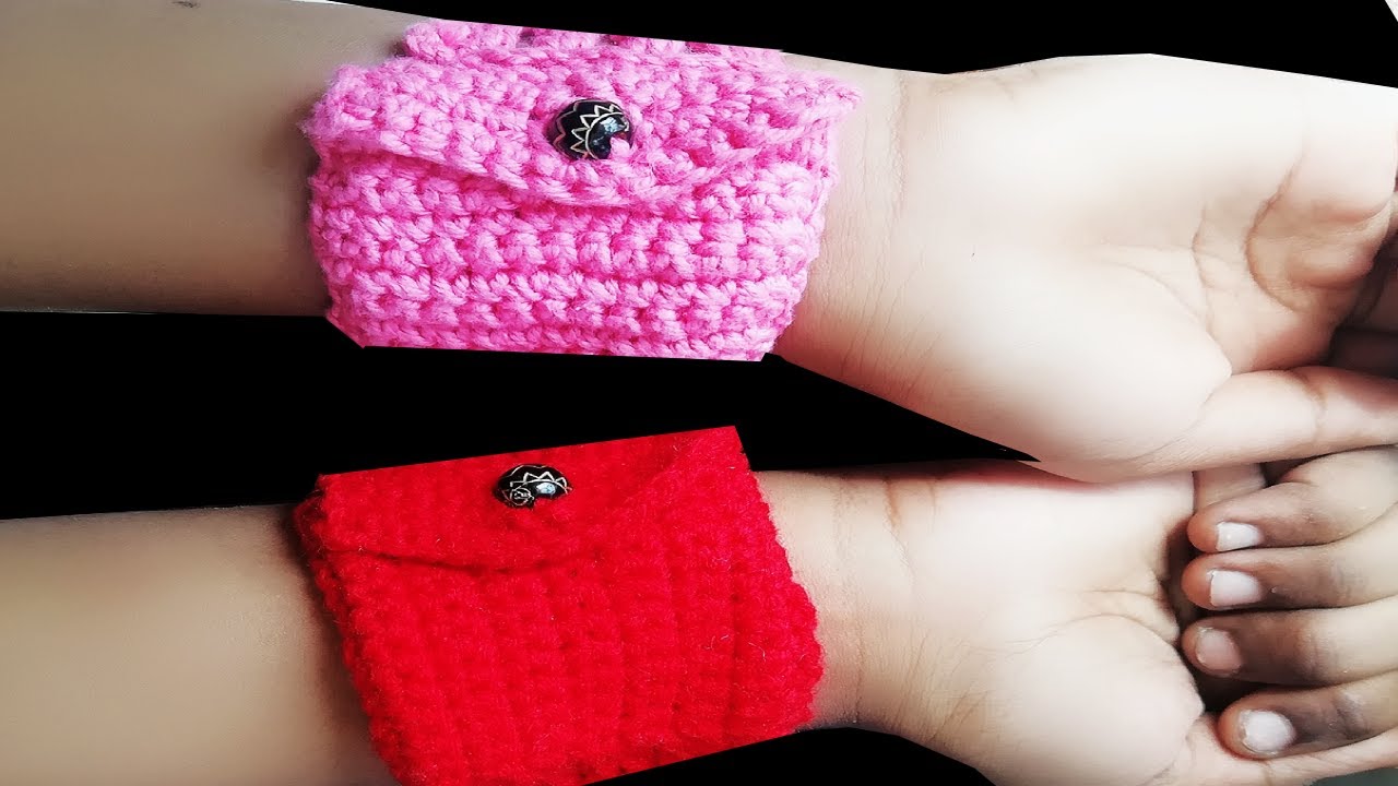 Wrist Wallet Crochet||Hand Free Wallet Crochet||Wallet For Kids||Episode-99