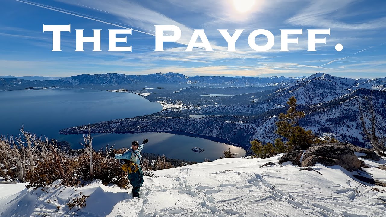 The VIEW That Makes This TAHOE Climb WORTH It!
