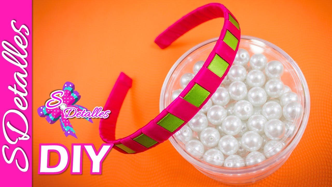 Como hacer Cintillos o Diademas: Tejido de Diadema o Cintillo #2 | Video# 32 | SDetalles | DIY