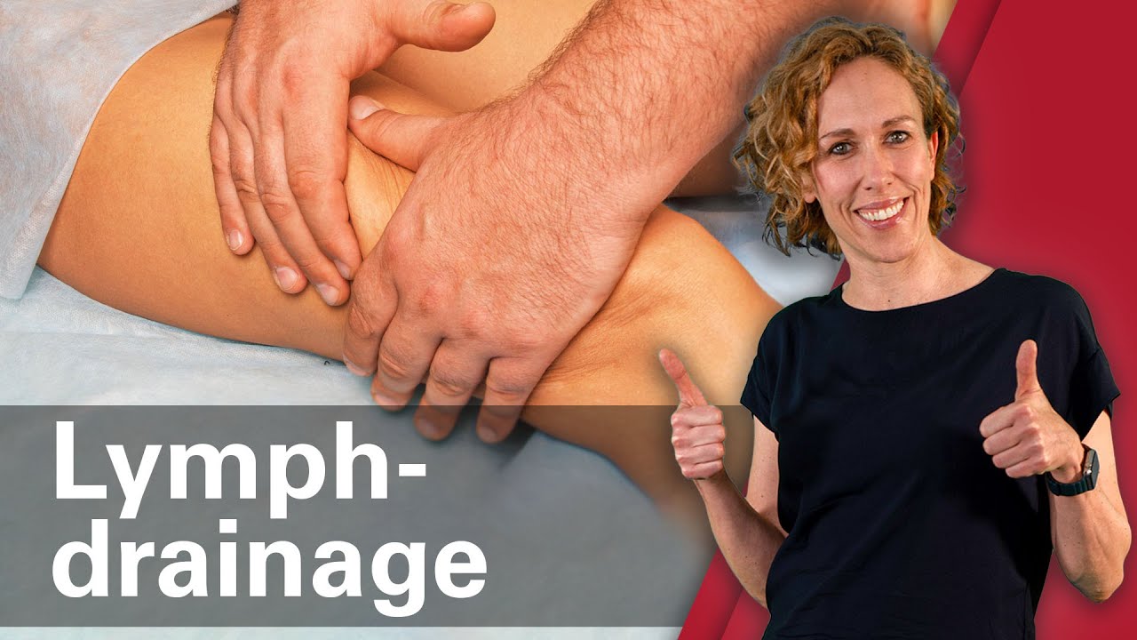 Schmerzen und Schwellungen wegmassieren? - Lymphdrainage nach Lip&ouml;dem Operation richtig anwenden