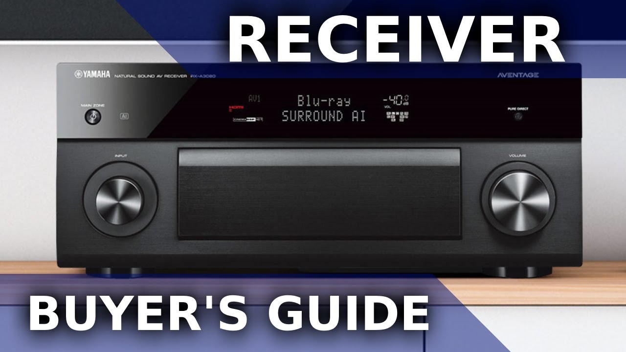 RECEIVER BUYER'S GUIDE! 8K | Dolby ATMOS | DTS:X | Denon, Onkyo, Marantz, and Yamaha!