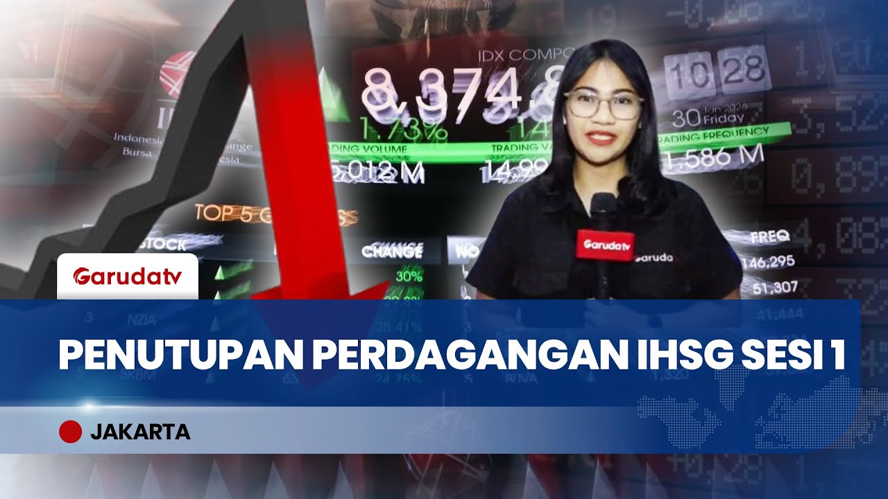 IHSG Terjun ke Level 8.098, Sektor Bahan Baku Anjlok Paling Dalam