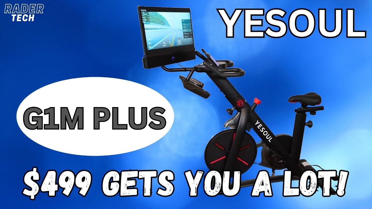 Best Peloton Alternative! YESOUL G1M PLUS | Review of an AMAZING $499 Indoor Exercise Bike!