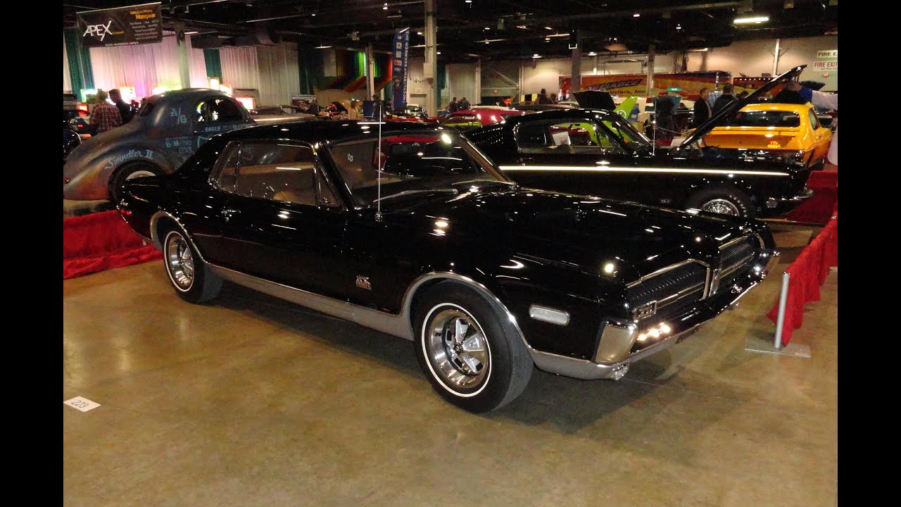 1968 Mercury Cougar XR7 GT-E 7.0 Litre in Black Paint - My Car Story with Lou Costabile