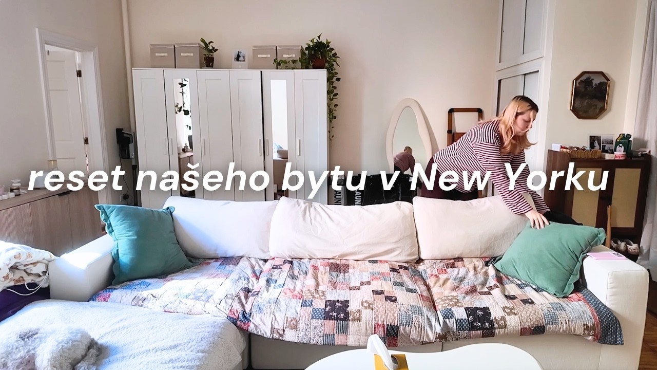 reset našeho bytu v New Yorku | NYC diaries