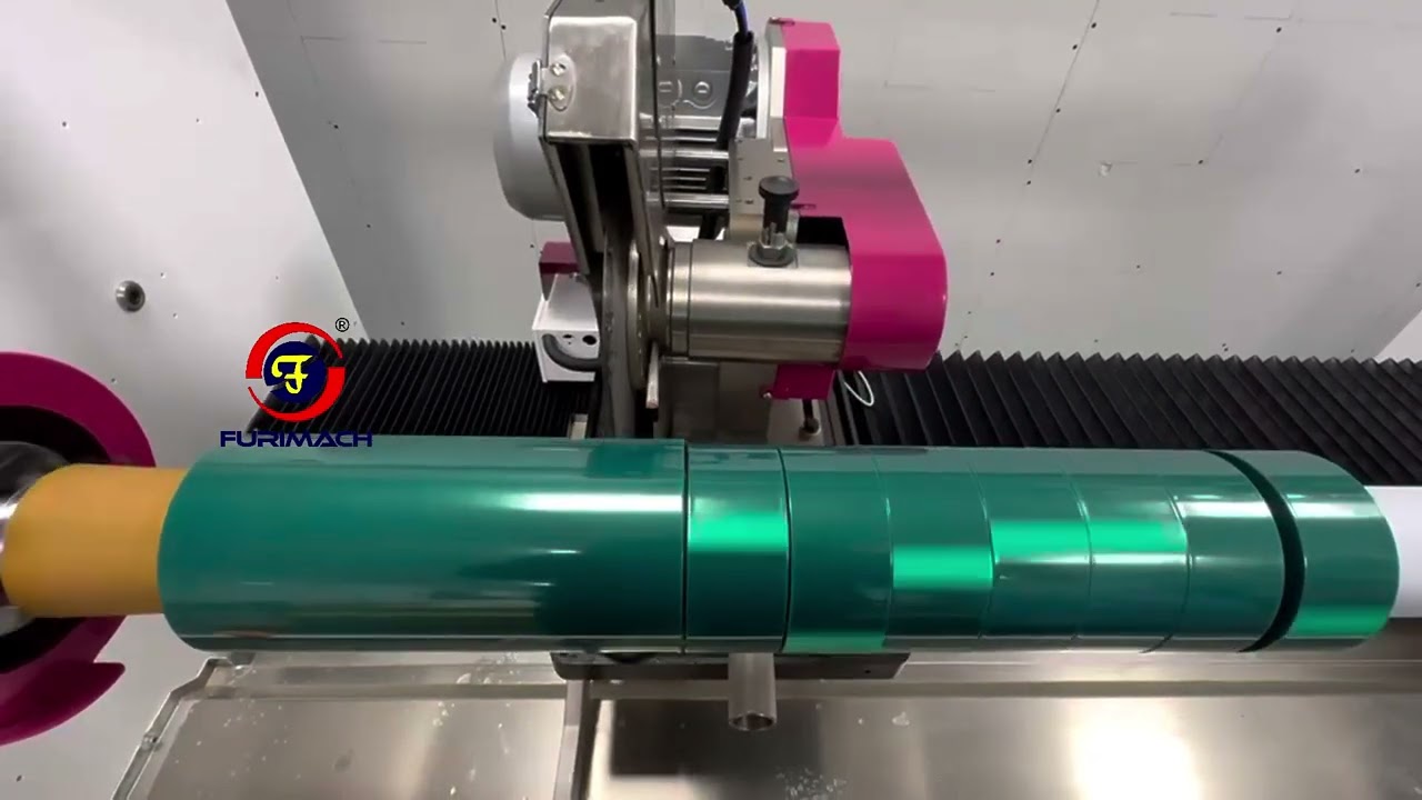 Singe Shaft Roll Cutting Machine/Tape Roll Cutting Machine#machine #tape