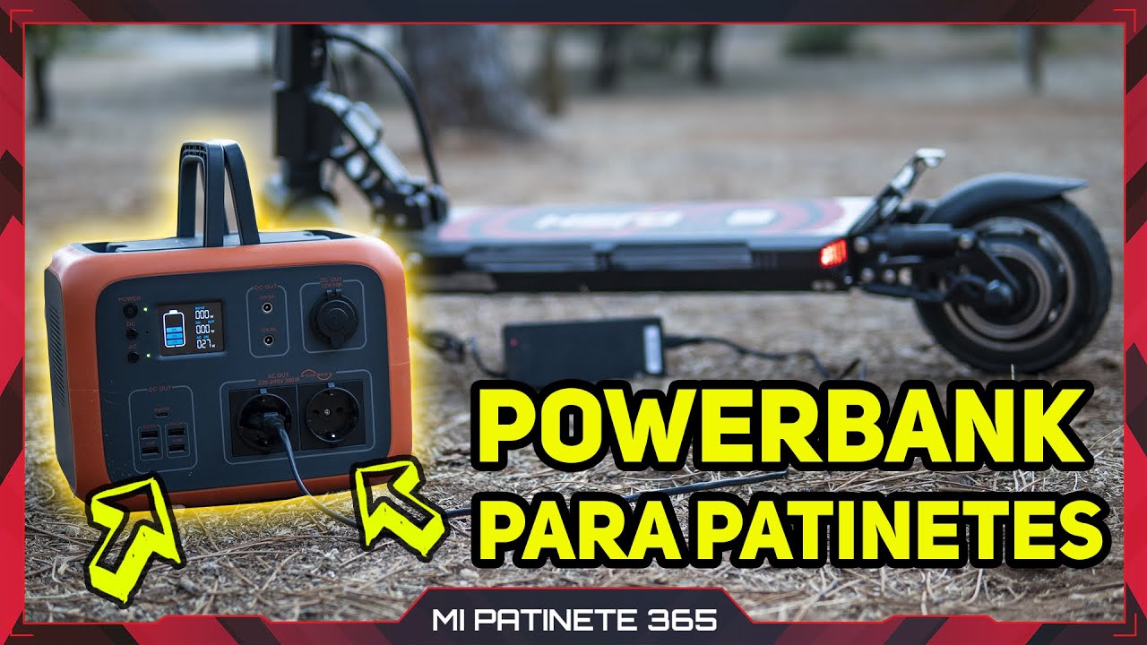 Carga PATINETES y TODO 🔋 con esta POWERBANK 🔥