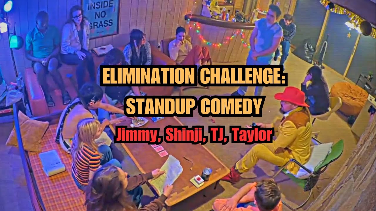 Fishtank Season 2 Standup Comedy Elimination Challenge (Shinji, Jimmy, Taylor, TJ)