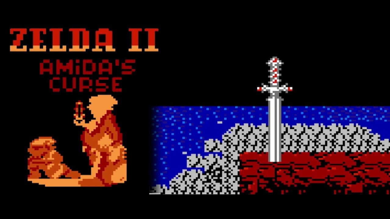 Zelda II: Amida's Curse - #1 (NES, Romhack, Blind)