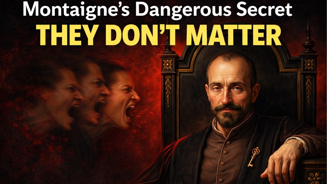 Montaigne’s Dangerous Secret: Stop Caring What People Think
